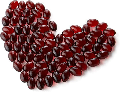 Megared Omega-3 Fish Oil + High Absorption Krill Oil 500mg Softgels, MegaRed Advanced 4in1 (80 count in a bottle) Concentrated Omega-3 Fish & Krill Oil Supplement