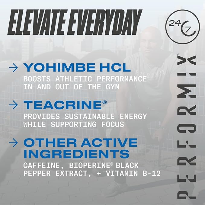 PERFORMIX - SST V2X - Pre Workout - 300 mg Caffeine - Energy Supplements - No Crash - Fitness Goals - Nootropic - Timed-Release for All Day Focus, Mood & Energy Boost - Men & Women - 2 Capsules