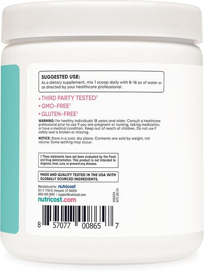 Nutricost BCAA for Women (Watermelon, 30 Servings) - Formulated Specifically for Women - Non-GMO and Gluten-Free