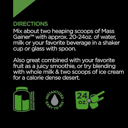 Rule 1 R1 Mass Gainer, Cookies & Creme - 11.29 Pounds - 40g of All-Whey Protein with 6:1 Carb-to-Protein Ratio - 16 Servings