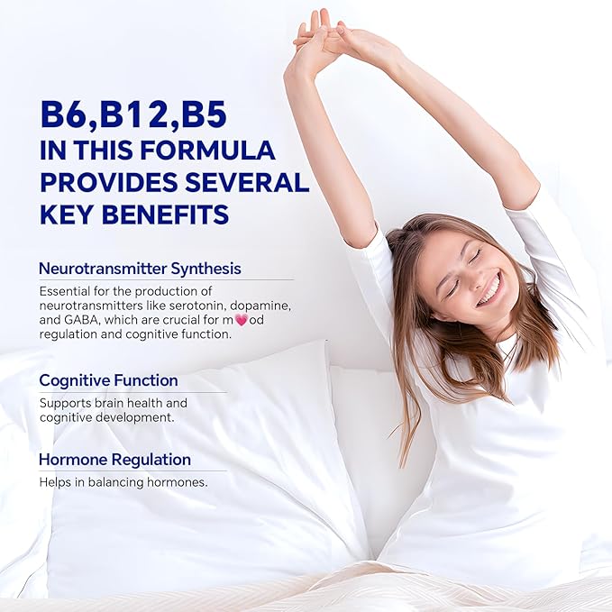 Melatonin Free 5-HTP GABA Sleep Supplement Gummies for Adults & Kids 12+ with L-Theanine, Magnesium Glycinate, L-Tryptophan, Apigenin - Sugar Free, Strawberry Flavor, Vegan, 120 Count