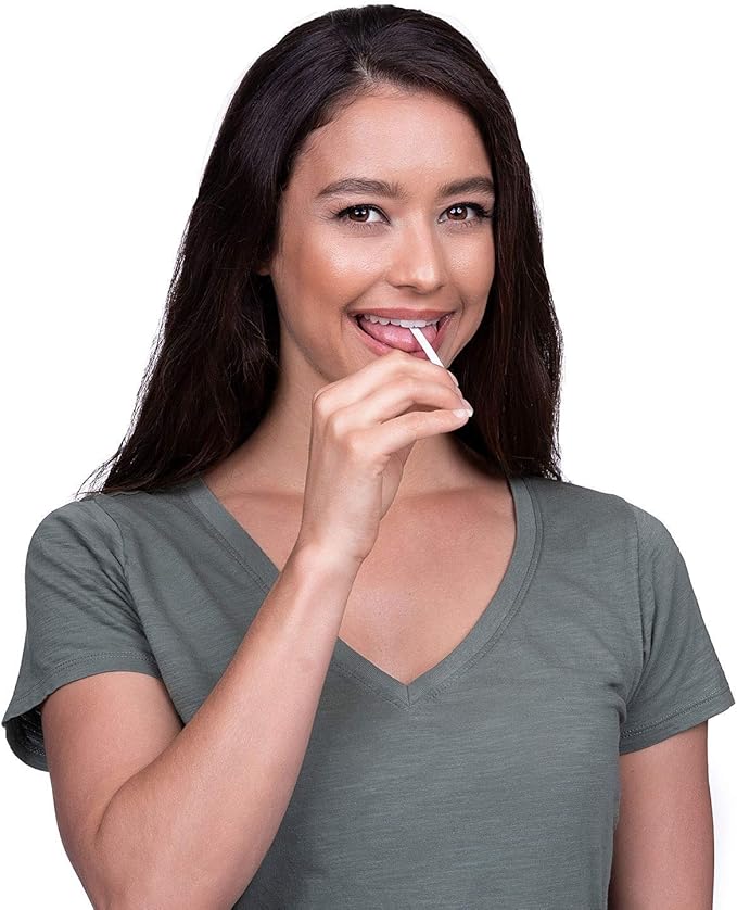 Nitric Oxide Test Strip - Track Both Prebiotic Nitrate and Biomarker for Nitric Oxide by MyFitStrip - 25 Self Care Saliva Test Strip