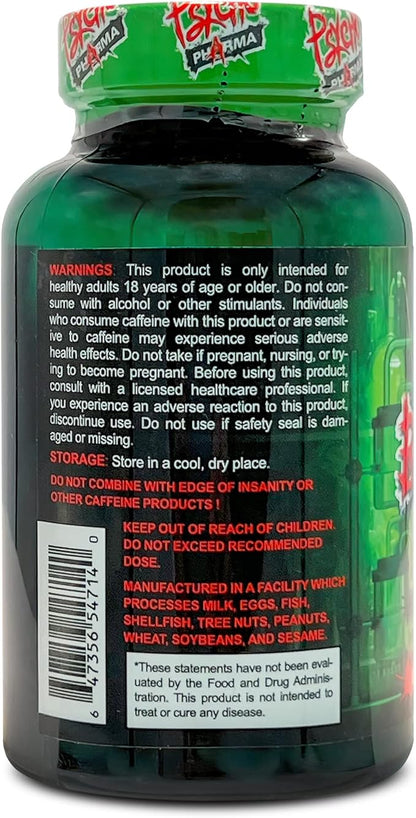 Psycho Pharma Far Beyond Driven, for Increased Energy to Burn with Improved Focus, Positive Mood.