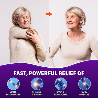 Glucosamine Chondroitin Gummies with MSM, Boswellia Turmeric & Hyaluronic Acid, Extra Strength Joint Support Supplement for Joint Mobility, Comfort, Flexibility, Cartilage and Bone Health, 120 Cts