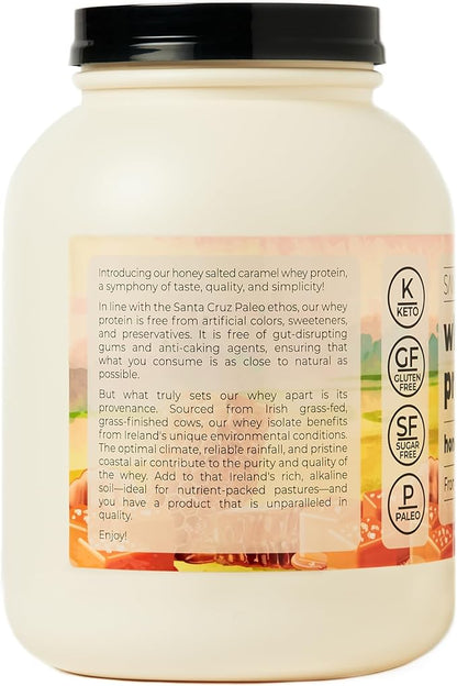 Santa Cruz Paleo Whey Protein Tub (Honey Salted Caramel)