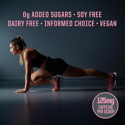 Pre Workout Powder Energy Drink Supplement | Clean Vegan Plant-Based Pre-Workout Supplement | Pump, Hydrate, Focus, Endurance & Strength Builder | Watermelon Flavored | 30 Servings | Active Preworkout