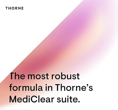 THORNE MediClear-SGS - Foundational Support, Eliminate Environmental and Dietary Toxins - Rice and Pea Protein-Based Drink Powder with a Complete Multivitamin-Mineral Profile - Vanilla - 34.4 Oz