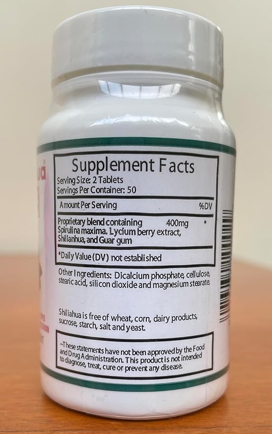 Rocky Lotus Plant Extract with Other Ingredients -100% Natural, 100 Tablets