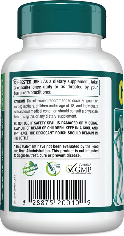 Genacol Hydrolyzed Collagen Joint Health Supplement for Men & Women Patented Technology for Joint Support | Gluten-Free, Non-GMO | Colageno Hidrolizado Original 90 Capsules
