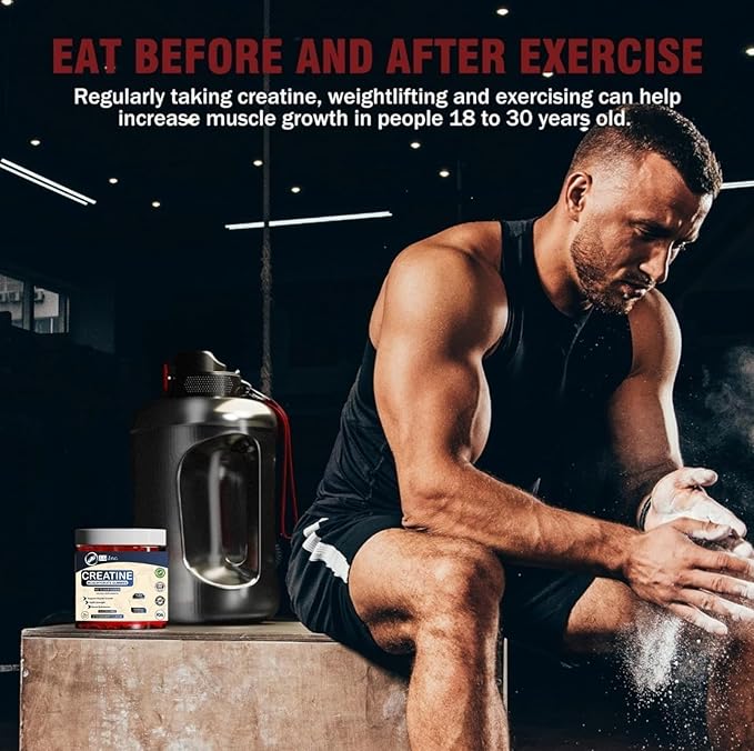 S.G Creatine Monohydrate Gummies for Men & Women ‒ Sugar Free 5g Creatine Monohydrate Gummies for Muscle Support ‒ Pre-Work Out Chewable Supplements for Energy Boost ‒ Strawberry Flavored 120 Gummies