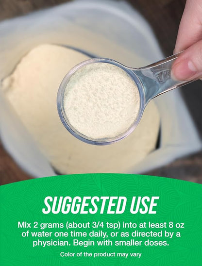 BulkSupplements.com Organic Inulin Extract Powder - Fiber Supplement, Herbal Supplement - Inulin Powder Organic, Gluten Free - 2g per Serving, 100g (3.5 oz) (Pack of 1)