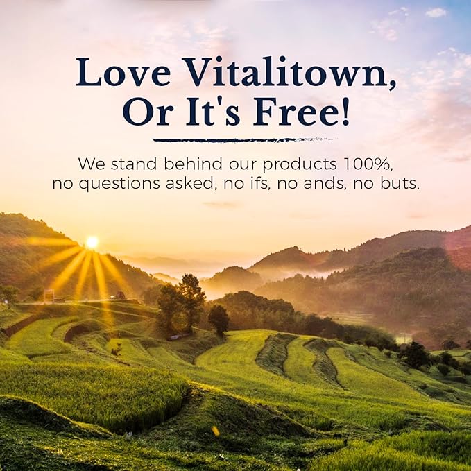 Vitalitown Magnesium Complex, 240 Capsules, Magnesium Glycinate, Malate, Taurate & Citrate, Chelated Forms, High Absorption, Bone, Heart, Muscle, Sleep & Digestion