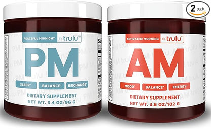 AMPM Nutrition: Activated Morning (AM) + Peaceful Midnight (PM) Fuel Your Day with Lasting Energy and Enjoy Restful Nights – A Comprehensive Program for Energy, Mood, Sleep Support, and Gut Health