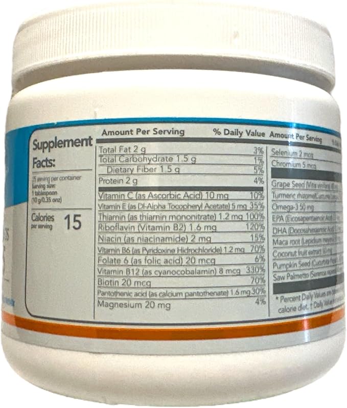for Him+35 Multivitamin Powdered Premix Shelo Nabel 8.81 oz., White