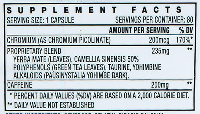 Original Stacker 3 XPLC Extreme Performance Formula, 80 Capsules