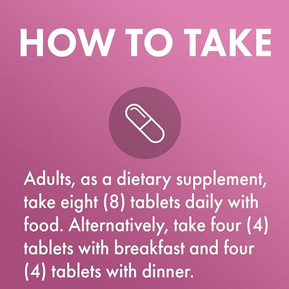 Dr. Mercola Whole-Food Complex with Added Multivitamin Plus Vital Minerals for Women, 30 Servings (240 Tablets), Dietary Supplement, Supports Overall Health