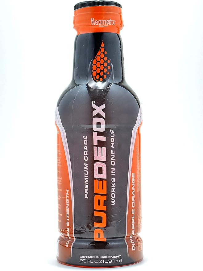 Neometrx Same-Day Extra Strength Detox Drink, Pineapple Orange Flavor, 20 Fl Oz