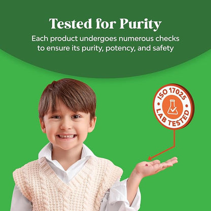 Organic Kids Immune Support Gummies - Vegan Organic Vitamin D Gummies for Kids with Vitamin C and Zinc for Kids Immunity - D3 Zinc and Vitamin C Gummies for Kids - Gluten Free & Non GMO (60 Servings)