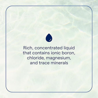 Trace Minerals Ionic Boron - Brain & Bone Support Supplement - Liquid Supplement with Magnesium to Aid Healthy Joints & Muscles - Supports Nerve Health - 96 Servings - 2 fl oz (About 96 Servings)