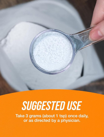 BulkSupplements.com Glycine Powder - Glycine Supplements, Glycine 3000mg - Glycine Amino Acid Supplement, Pure & Gluten Free - 3000mg per Serving, 5kg (11 lbs) (Pack of 5)