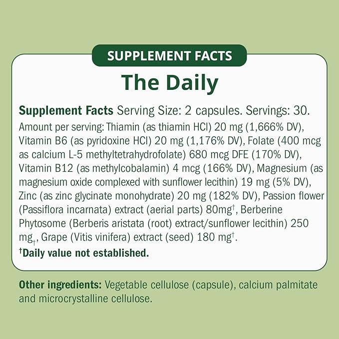 Daily Hormone Balance for Women – Better Skin, Better Moods, Happy Hormones & Deeper Sleep. Effective Multi-Action Formula Supports All Symptoms. - 60ct