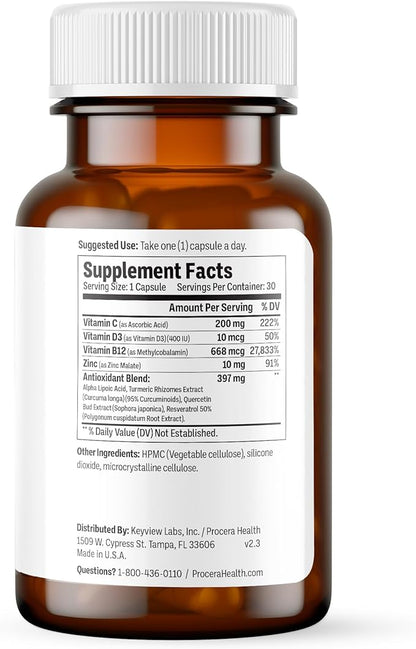 Protect - Detoxify & Protect - Neutralizes Neurotoxic Buildup - Neural Protection - Patented, Clinically Researched Ingredients - Immune & Respiratory Support - Safe & Reliable - 30 Count