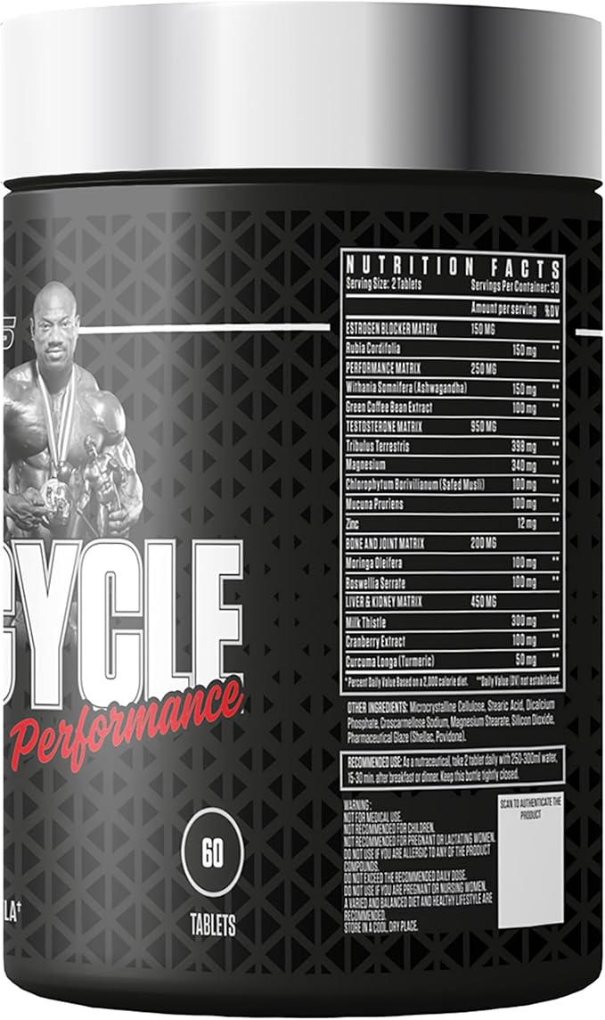 Dexter Jackson Black Series Post Cycle Performance | Advance Detox Formula| 60 Tablets, 30 Servings