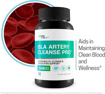 Isla Artery Cleanse Pro - Vein and Artery Cleanse Support - Our Best Blood Cleanse - Artery & Heart Healthy Support - Island Artery & Cleanse Support - Natural Island Cleanse Heart Healthy Solution