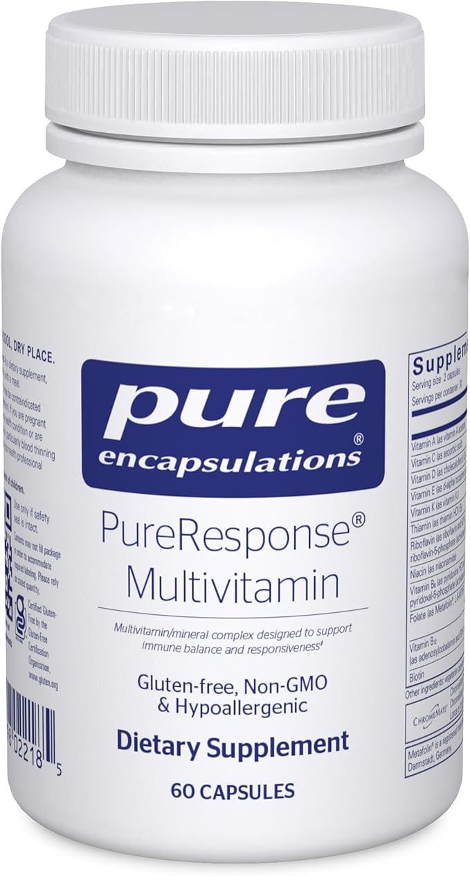 Pure Encapsulations PureResponse Multivitamin | Support for Immune Balance and Responsiveness | 60 Capsules