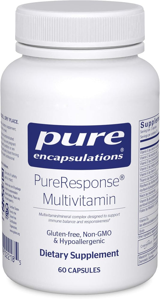Pure Encapsulations PureResponse Multivitamin | Support for Immune Balance and Responsiveness | 60 Capsules