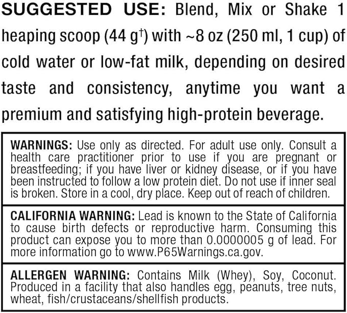 ALLMAX HEXAPRO, French Vanilla - 5 lb - 25 Grams of Protein Per Serving - 8-Hour Sustained Release - Zero Sugar - 52 Servings