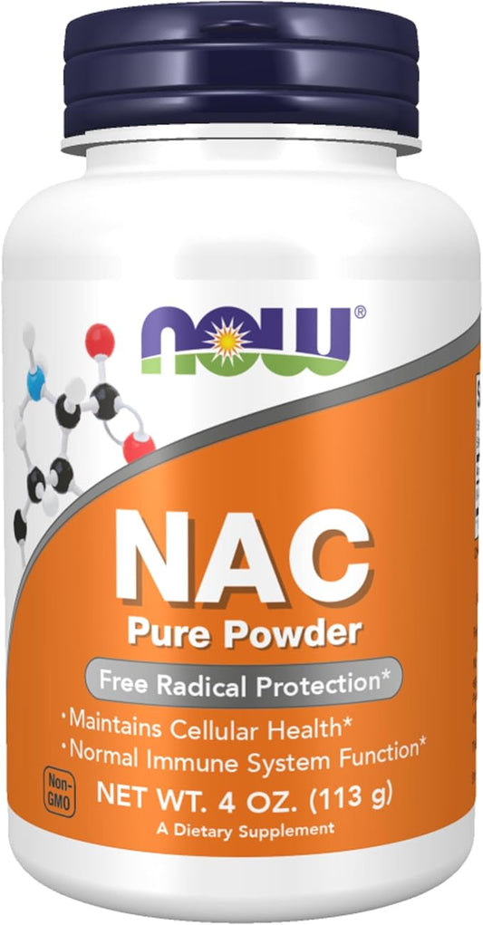 NOW Foods NAC Pure Powder - 4 oz.