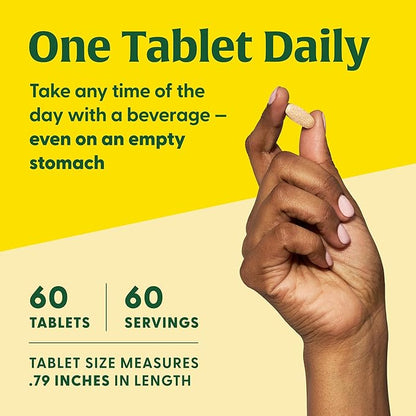 MegaFood Women's 55+ One Daily Multivitamin for Women with Vitamin A, Vitamin C, Vitamin D3 & Vitamin E for Optimal Aging Support- Plus Real Food- Bone & Immune Support Supplement- Vegetarian-60 Tabs