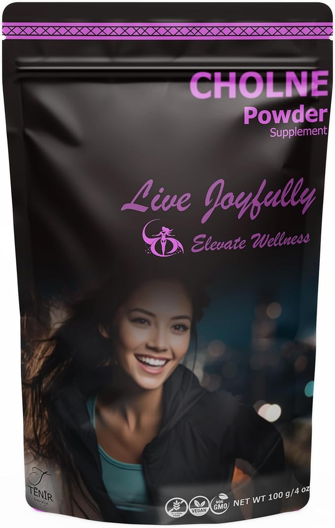 Pure Choline Food Grade | Non-GMO, Keto-Friendly | Postnatal Multivitamin for Breastfeeding and Fertility Support