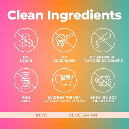 Pureboost Immune Clean Energy Booster, Refreshing Energy Drink Mix and Immunity Supplement with Elderberry, 1,200 mg Vitamin C, Vitamins A + D, and Zinc. Sugar-Free Energy (Combo Pack, 30 Count)