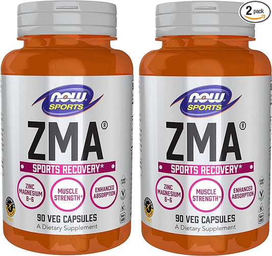 Now Foods ZMA 90 Caps (Pack of 2)