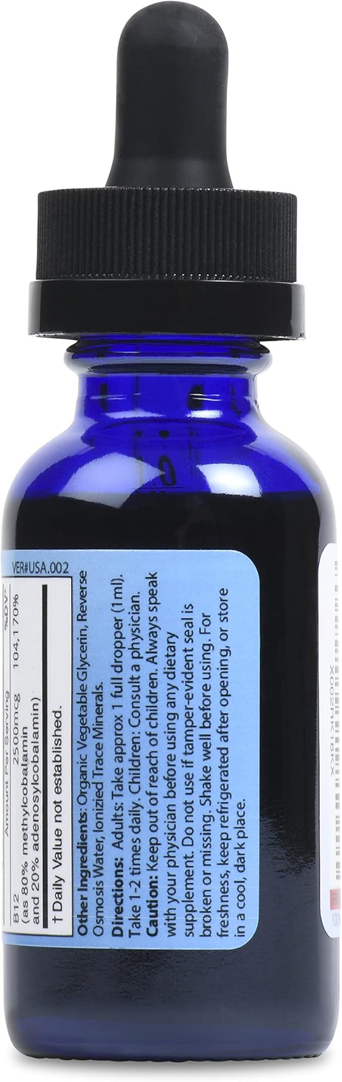 Good State Ionic B12, Men and Women’s Liquid Nano Ionic Dietary Supplement, 1 Ounce Bottle