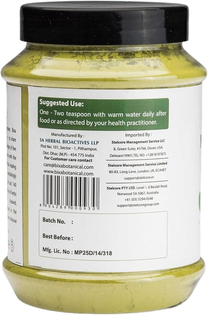 bixa BOTANICAL Moringa Leaf Powder (Moringa Oleifera) | Multi-Vitamin Green Super Food Supplement ǀ Pure Natural Nutrition Supplement- 7 Oz (200g) (454 G)