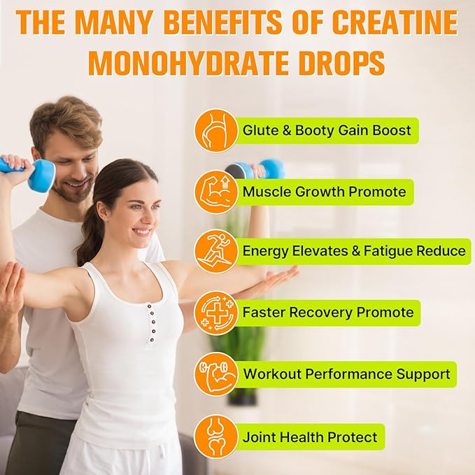 Creatine Monohydrate 3000mg, Creatine for Muscle Mass, Strength, Endurance - Creatine for Women and Men with Hydrolyzed Collagen & Trehalose, 8 Packs(Lemon Flavor)