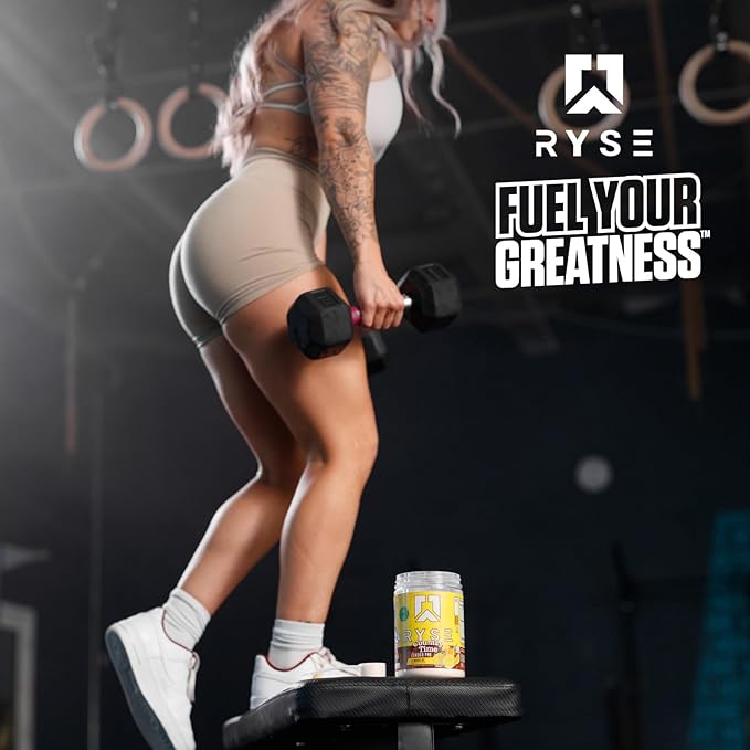 Ryse Loaded Pre Workout Powder Supplement for Men & Women | Pumps, Energy, Focus | Beta Alanine + Citrulline | 390mg Caffeine | 30 Servings (Kool Aid Grape)