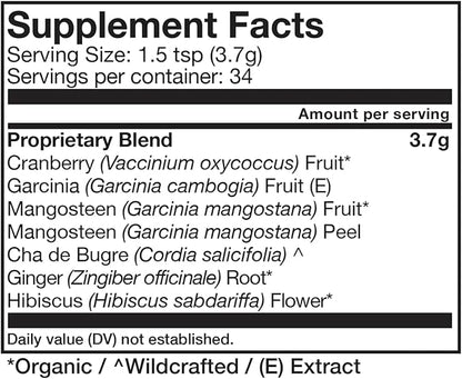 Anima Mundi Belly Love Powder - Supplement for Bloating Relief - Digestive Aid Powder Supplement with Cranberry Juice Extract and Ginger - De-Bloat Powder for Women (4.5oz / 128g)