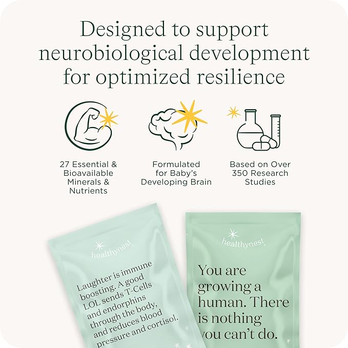 HealthyNest 3rd Trimester Prenatal Vitamin | Pregnancy Support for Fetal Brain Development with Methylfolate, Choline, DHA, Iron, Inositol | 31 Day Supply