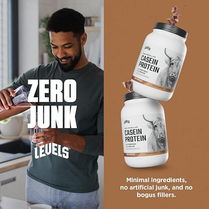 Levels 100% Micellar Casein Protein, Hormone Free, Chocolate, 2LB