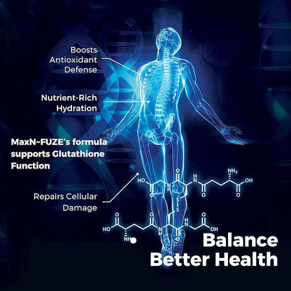 Max N-Fuze, Nutritional Replenishment, 30 Packets (0.24 Ounce), 30 Servings