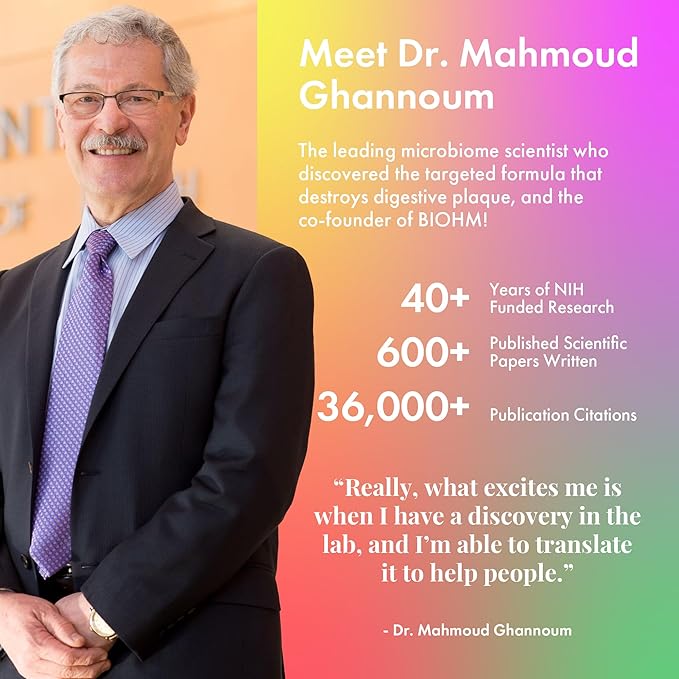 BIOHM Kids Probiotic Chewable Tablets - Delicious Berry Lemonade - 30 Servings - Vegan, Gluten Free, GMO Free, Dairy Free - One Month Supply, Ages 4+