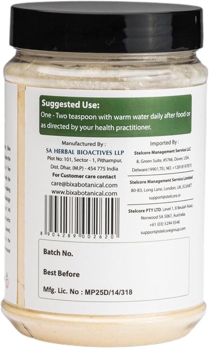 bixa BOTANICAL Ayurvedic Natural Herbal Supplement Indian Kudzu Root Powder Pure Authentic Premium Quality (Pueraria tuberosa/Vidarikand), Promotes Muscle Mass, Strength & Weight gain 7 Oz (200g)