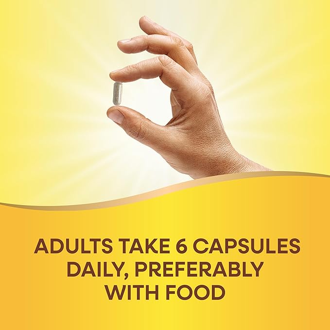 Nature's Way Alive! Max6 Potency Adult Complete Multivitamin, with Iron, Vitamins A, C, E & B-Vitamins Including Methylated B12 & Folate, Supports Energy Metabolism*, 90 Capsules (Packaging May Vary)