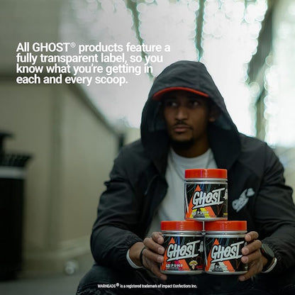 GHOST Pump Nitric Oxide Powder, Pineapple - 40 Servings - Sugar-Free & Stim-Free Pre-Workout Supplements - L-Citrulline, Arginine Nitrate & L-Glutathione - Soy & Gluten-Free, Vegan