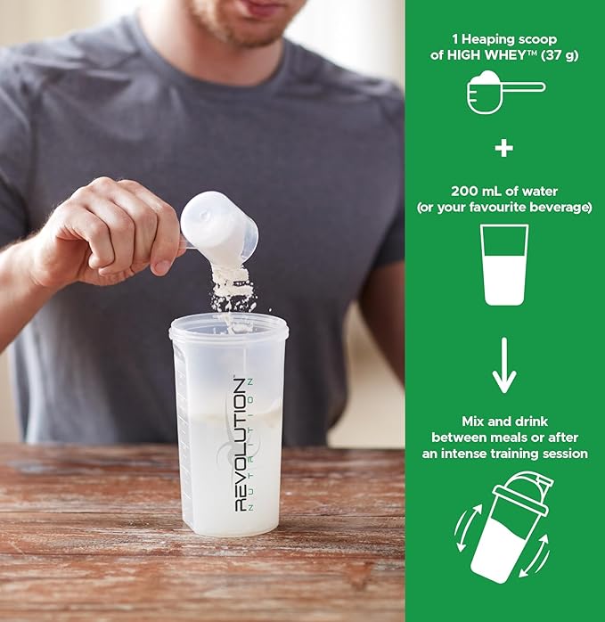 High Whey, Protein Powder, Whey Isolate, Gluten Free, Lean Muscle Mass for Men & Women, 25g of Protein Per Scoop, 2.7kg, 73 Servings (Peanut Butter Cup, 6 Pound)