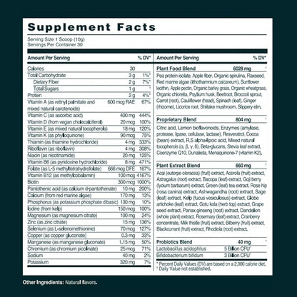 Nuzest Greens Powder Good Green Vitality – Vitamins, Minerals & Superfoods – Vegan Multivitamin Supplement (300g)